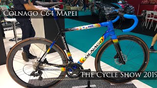 Colnago C64 Mapei  The Cycle Show 2019 [upl. by Nerac]