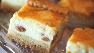 Cracow Style Cheesecake  Sernik Krakowski  Recipe 82 [upl. by Faxun344]