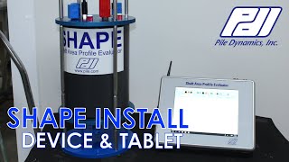 How to Install the SHAPE Shaft Area Profile Evaluator for Shaft Verticality Testing [upl. by Hanna]