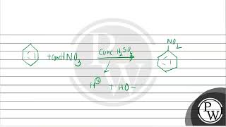 The reactive species in the nitration of benzene is [upl. by Monetta]