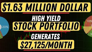 My 163 Million Stock Portfolio Unveiled  27125Month Passive Income  Monthly UPDATE 40 [upl. by Uase]