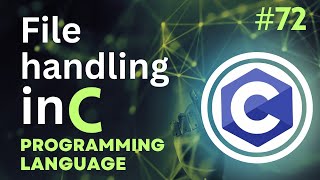 File Handling in C  Tutorial72  CodingWill Ritik [upl. by Aydne]