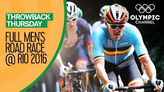 Cycling Road Mens Road Race at Rio 2016 in full length  Throwback Thursday [upl. by Emia]