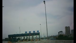 NLEX Connector Driving from Malabon to UP Diliman [upl. by Hobbs]