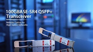 100GBASESR4 QSFP28 Optical Transceiver  FS [upl. by Yanad]