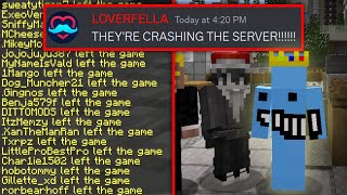 Destroying a YouTubers Paytowin Minecraft Server [upl. by Gavriella]