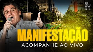 AO VIVO ACOMPANHE a manifestação na Av Paulista [upl. by Allimac]