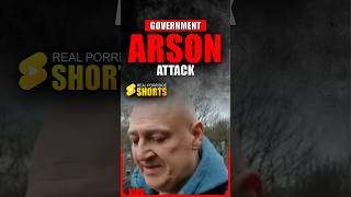 Government arson attack vlog podcast [upl. by Atnauqahs436]