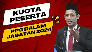 Sertifikasi Guru Kuota PPG Dalam Jabatan Tahun 2024 [upl. by Klinger331]