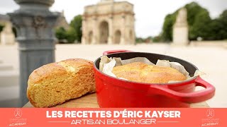 La recette exclusive du pain à la farine de maïs dÉric Kayser cuit en cocotte [upl. by Cornie538]