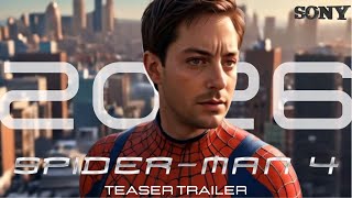 Marvel Studios SpiderMan 4 Tobey Maguire Returns  Official Teaser trailer marvel [upl. by Philbrook]