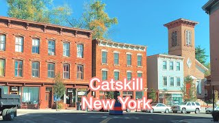 Catskill New York  A historic PicturePerfect River Town [upl. by Slemmer]