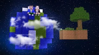 DIE ERDE HAT SICH IN EINE SKYBLOCK INSEL VERWANDELT [upl. by Hunfredo]