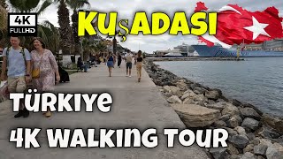 Kusadası l 4K Walking Tour l Turkey [upl. by Coucher]