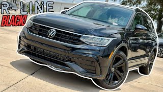 2024 Volkswagen Tiguan SE RLine Black Combines Tech Luxe and Practicality [upl. by Mmada]