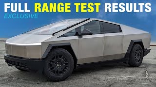 RANGE TESTED Tesla Cybertruck  Edmunds EV Range Test [upl. by Clippard144]