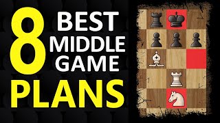 How to Play in the Middlegame – Best Plans Chess Strategies Midgame Tips Moves amp Ideas to Win [upl. by Anelis]