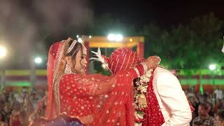 jaimala song❤️❤️  aaj ibadat  indian wedding  sahil and sabby❤️ [upl. by Notlrahc]