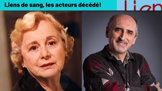 Lien de sang les acteurs décédé [upl. by Enirol103]