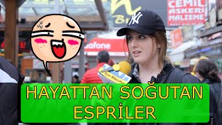 BİZE SOĞUK ESPRİ YAPAR MISINIZ  SARI MİKROFON [upl. by Eggett]