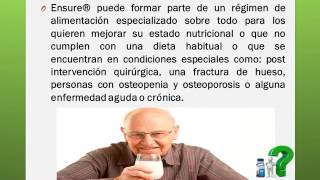 MITOS Y VERDADES DEL ENSURE [upl. by Spenser]