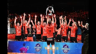 Challenge playoffs Caruur Gent  Volley Haasrode Leuven [upl. by Aysan]