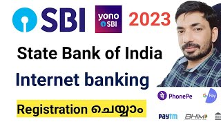 SBI Internet Banking Registration 2023  Online SBI Net Banking Activation mtechtravel [upl. by Anatnas]