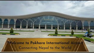 Exploring Pokhara International Airport Nepals Newest Gateway Hallan Chowk asmr [upl. by Oirobil83]