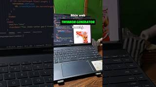Twibbon Generator pake Nextjs 14🚀 reactjs javascript twibbon coding programming 17agustus [upl. by Anuaik]