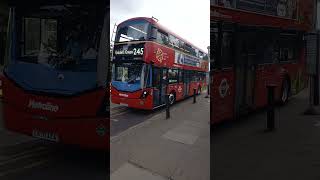 London bus route 245 Wembley ASDA 10072023 [upl. by Nolak]