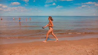 GDAŃSK JELITKOWO BEACH POLAND I 4K60FPS [upl. by Asin884]