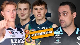 Carlton EXPLODE open the Trade Period  3 For Pick 3 and Why and how it needed to be done [upl. by Colis]