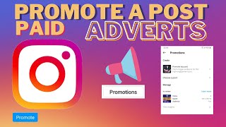 How to create a paid promotion on Instagram  how to advertise on Instagram [upl. by Asaeret]