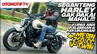 GAYA SPORTSTER MESIN VTWIN 250 CC KUPAS KELEBIHAN amp KEKURANGAN KEEWAY BENDA V252C  Otomotif TV [upl. by Noemi]