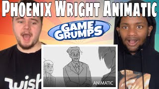 Phoenix Wright Animatic  Game Grumps REACTION [upl. by Renckens]