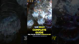 POE 324 FREEZING PULSE TOTEMS  COMPLETE GUIDE  Poe Builds shorts pathofexile poebuilds poe [upl. by Shultz]