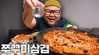 소주 한 잔│Stirfried webfoot octopus Mukbang Eatingshow [upl. by Atkinson]