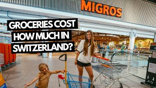 Americans Explore Supermarket in Switzerland How expensive are groceries in the Swiss Alps [upl. by Lenehc107]