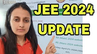 JEE 2024 Official Update  Mains EXPECTED RESULT  NEW JEE ADVANCED REGISTRATION DATES jee2024 [upl. by Bartko]