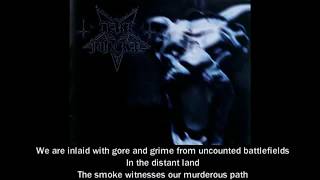 Dark Funeral Vobiscum Satanas FULL ALBUM WITH LYRICS [upl. by Eedebez]