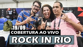 ROCK IN RIO COBERTURA AO VIVO DIRETO DA CIDADE DO ROCK [upl. by Terrance]