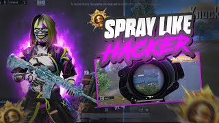 Spray Like HACKER   BGMI Gameplay  BGMI  Pubg Mobile [upl. by Eelinnej218]