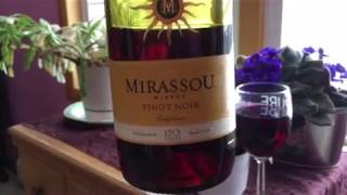 Werby’s Wine Review Mirassou Pinot Noir 2015 Vintage [upl. by Llehsyt]