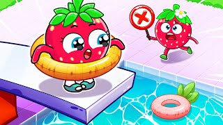 Safety Rules In the Pool 💦 Waterpark for Kids  Yum Yum English Kids Songs [upl. by Harol]