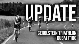 UPDATE Sieg beim Gerolstein Triathlon  Dubai T100 Vorbereitung comeback [upl. by Schaefer]