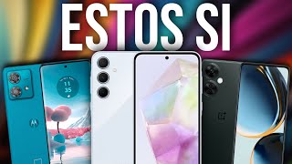 TOP 3 MEJORES TELÉFONOS CELULARES de GAMA MEDIA CALIDAD PRECIO para COMPRAR en 2024 [upl. by Akimert]