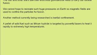 inertial confinement for fusion [upl. by Etterual]