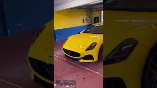 New Maserati Gran Turismo Trofeo exhaust and startup sound [upl. by Dix96]