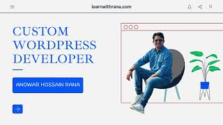 Custom WordPress Developer  Themes and Plugins [upl. by Moreno]