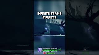 INFINITE Stasis Turrets in this Mode destiny2 destiny funny [upl. by Scuram]